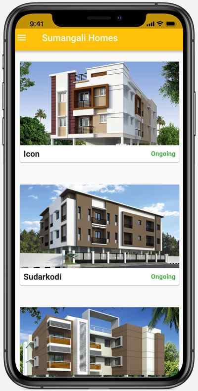 Sumangali Homes iPhone App